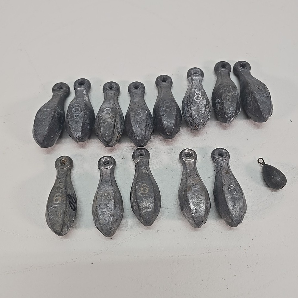 Lead Bank Sinkers/Weights 5.5lbs 8‎ 8oz & 5 6oz Weights